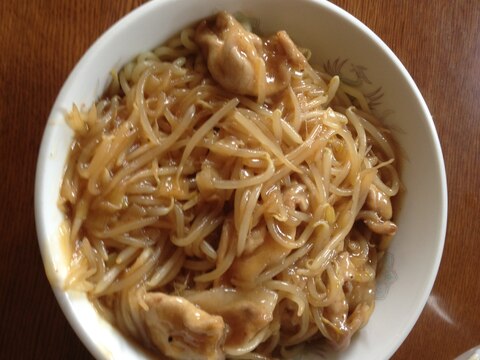 スタミナラーメン風ピリ辛麺